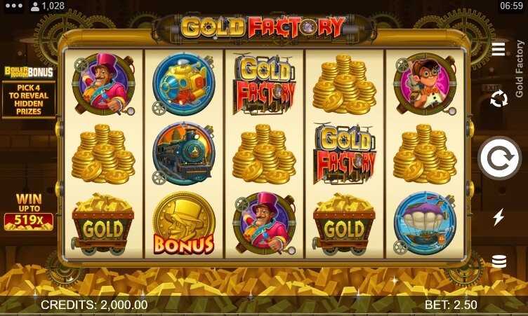 Gold Factory MICROGAMING สล็อต PG