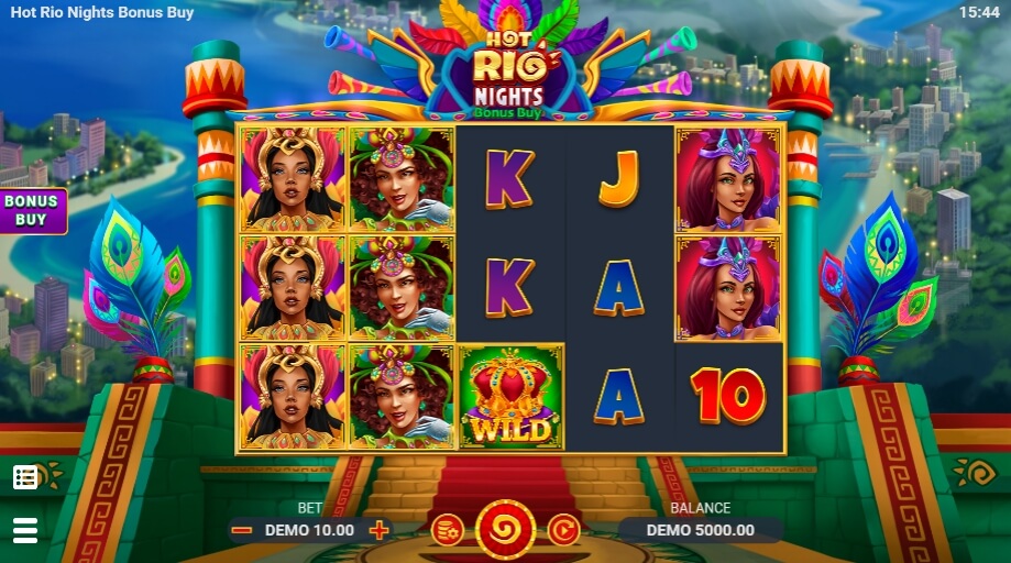 HOT RIO NIGHTS BONUS BUY Evoplay Slot PG