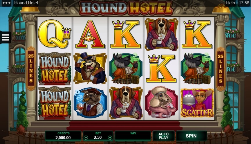Hound Hotel MICROGAMING PG Slot เครดิตฟรี