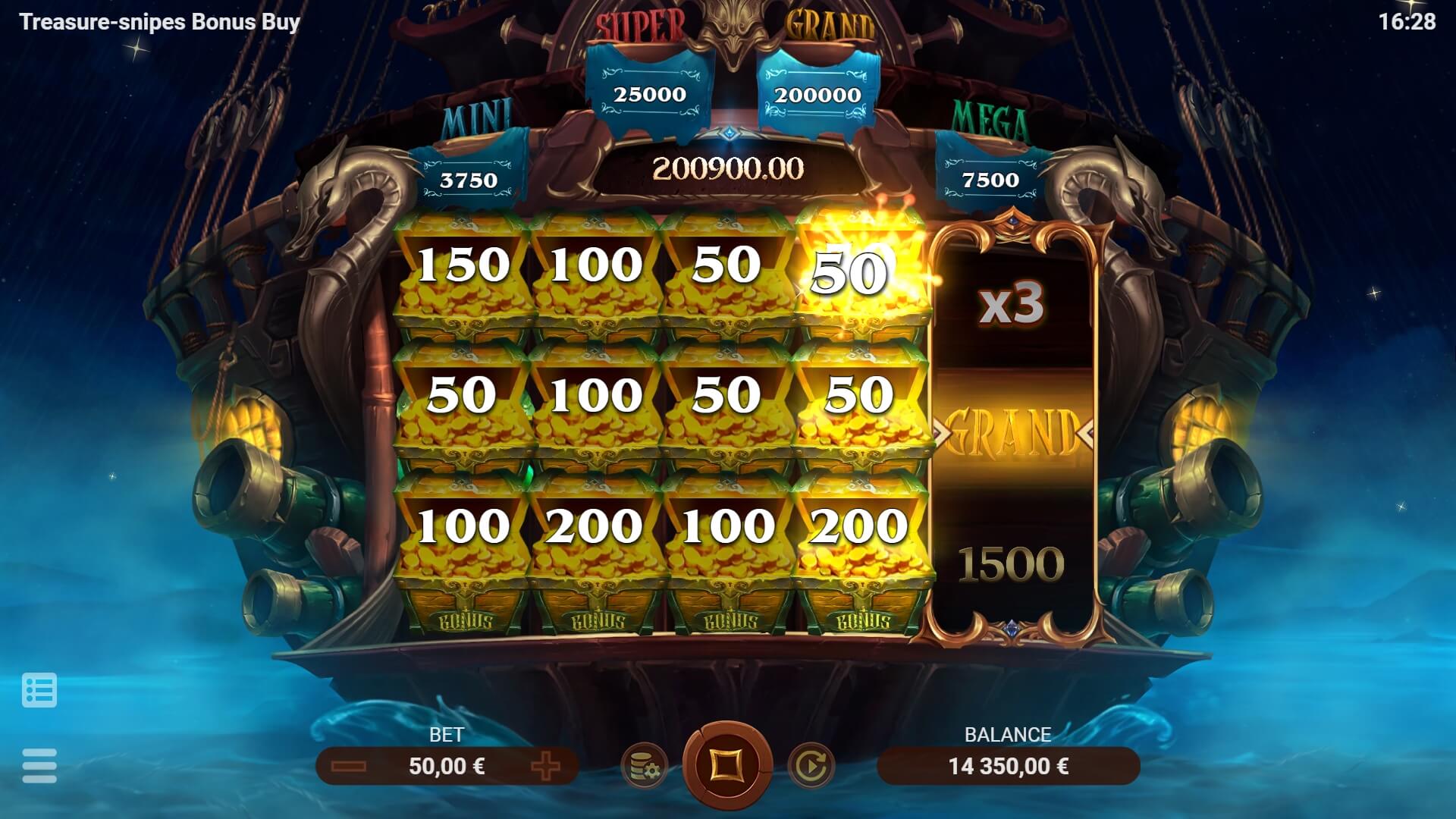 Treasure-snipes Bonus Buy Evoplay slotxo mobile
