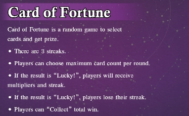 Cards of Fortune SPINIX PG Slot เครดิตฟรี