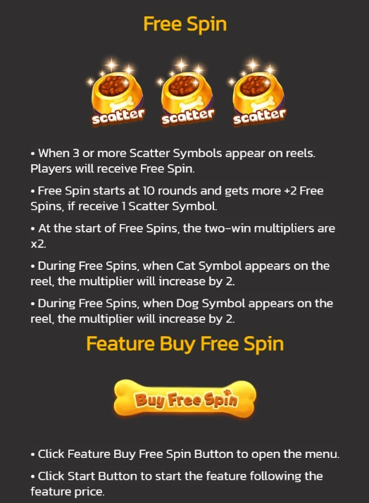 Cat&Dog SPINIX PG Slot Game