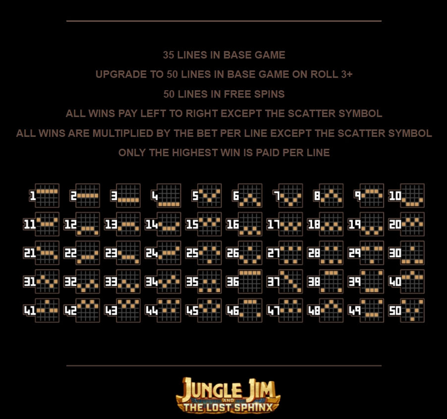 Jungle Jim and the Lost Sphinx MICROGAMING PGThai888