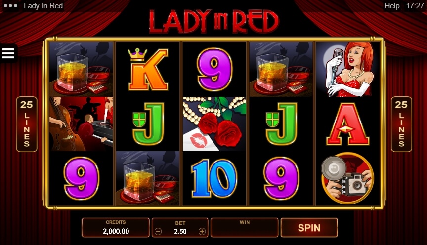 Lady in Red Slot PG