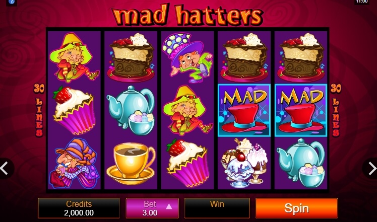 Mad Hatters MICROGAMING สล็อต PG