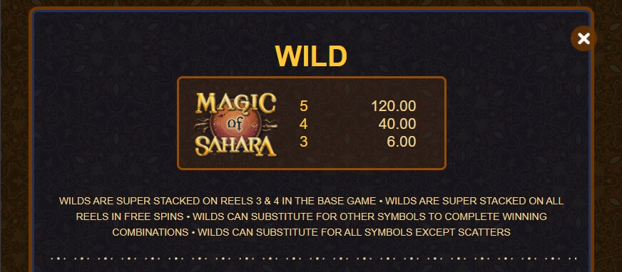 Magic of Sahara MICROGAMING PG Slot Game