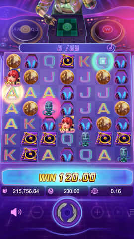 Rave Party Fever PG SLOT สล็อตพีจี