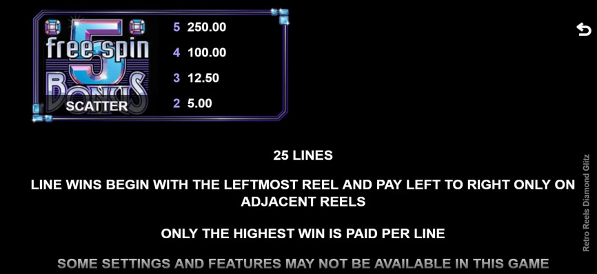 Retro Reels Diamond Glitz MICROGAMING PG Slot Game
