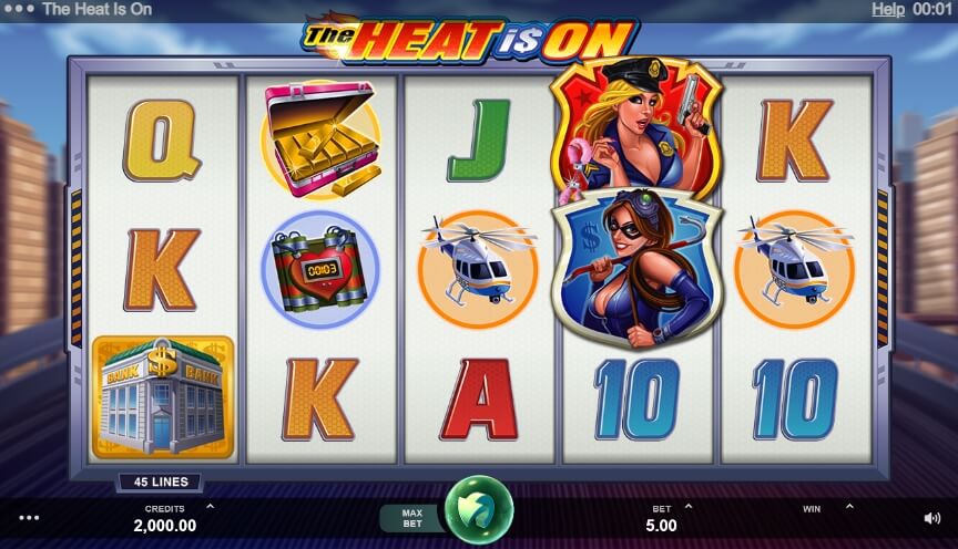 The Heat Is On MICROGAMING สล็อต PG