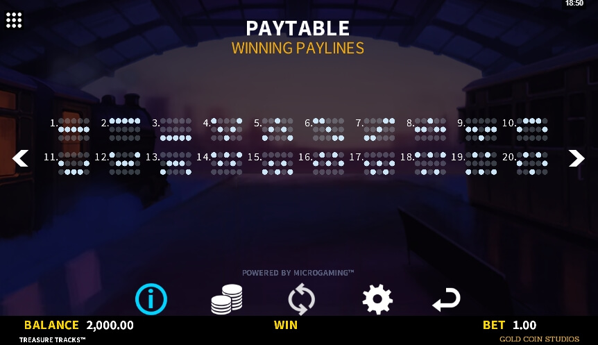 Treasure Tracks MICROGAMING PGslot 311