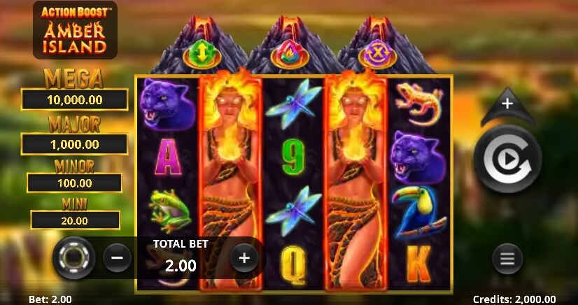 Action Boost Amber Island MICROGAMING สล็อต PG