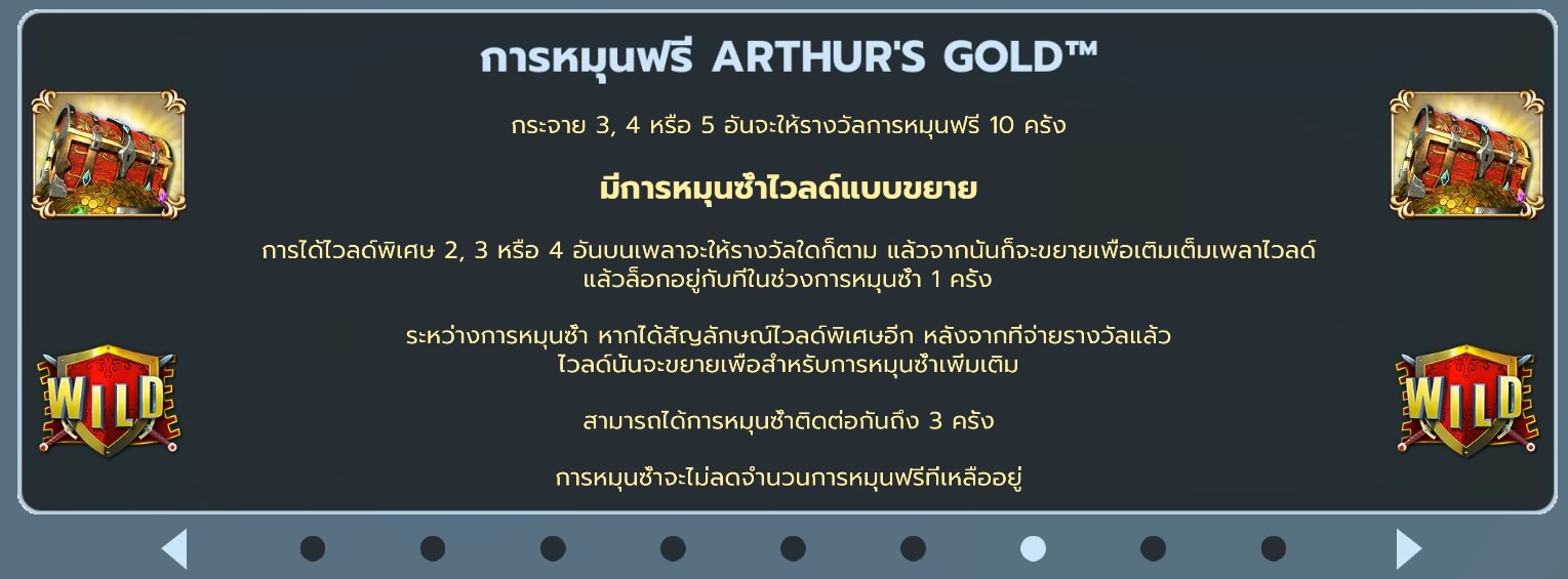 Arthur's Gold UPG Slot PG Slot 168