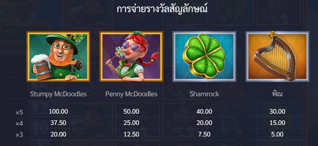 STUMPY MCDOODLES 21 Slot PG