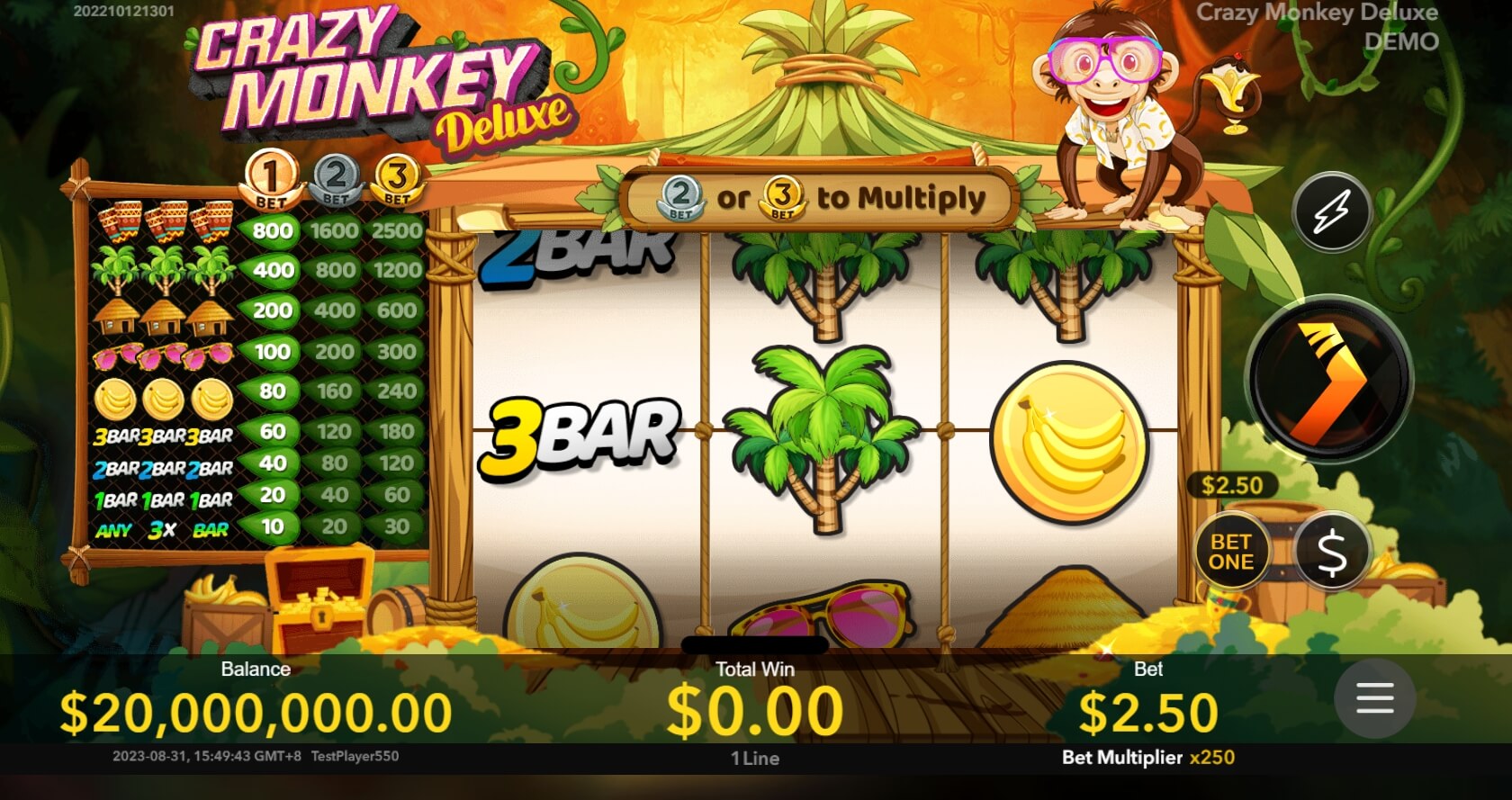 Crazy Monkey Deluxe สล็อต PG