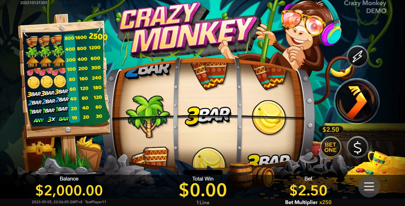 Crazy Monkey NEXTSPIN สล็อต PG