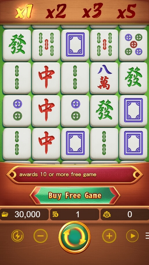 Mahjong Self-Drawn Win ODIN GAMING สล็อต PG