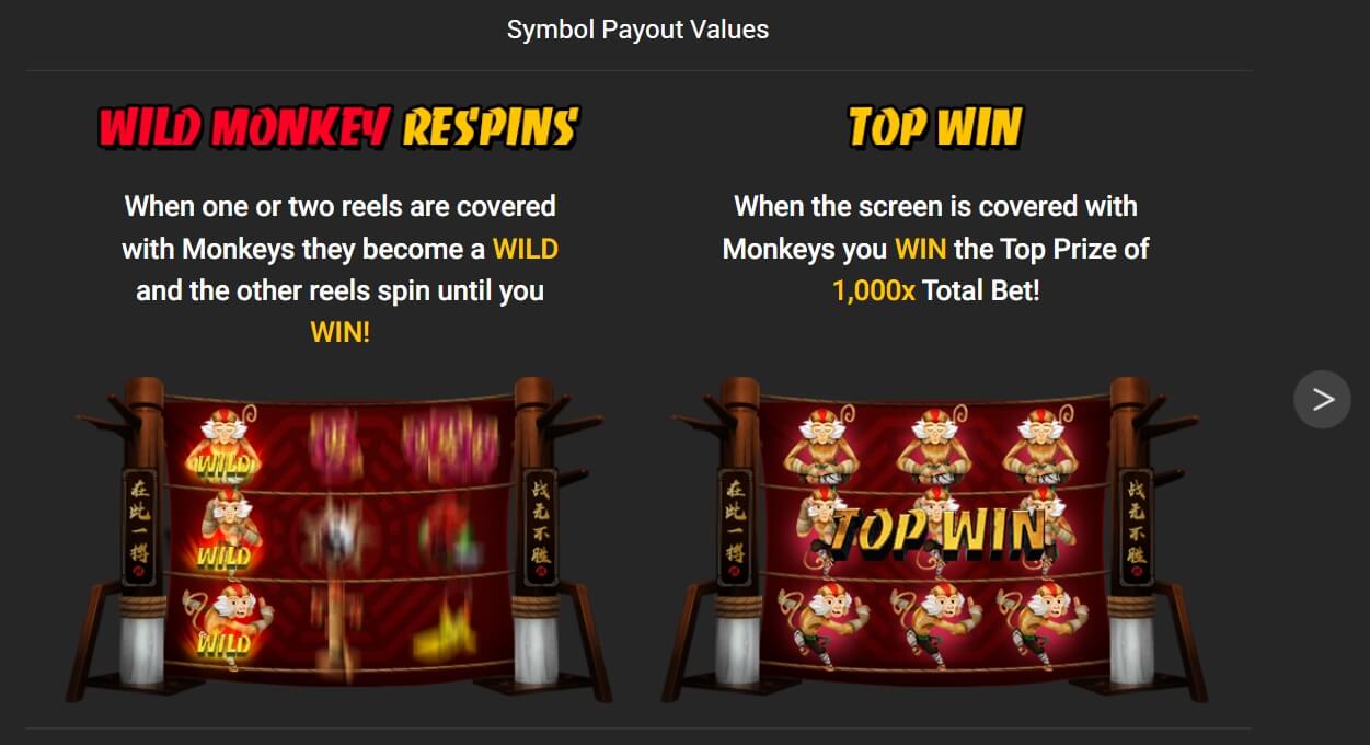 Triple Kung Fu Monkey NEXTSPIN สล็อต PG