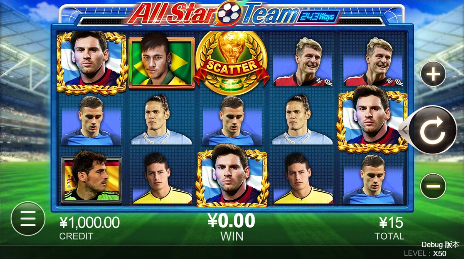 All Star Team CQ9 สล็อต PG