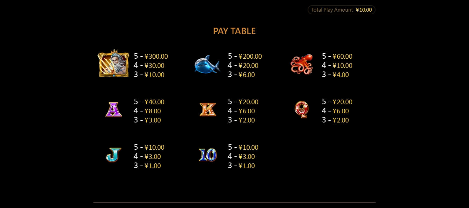 Poseidon CQ9 PG สล็อต