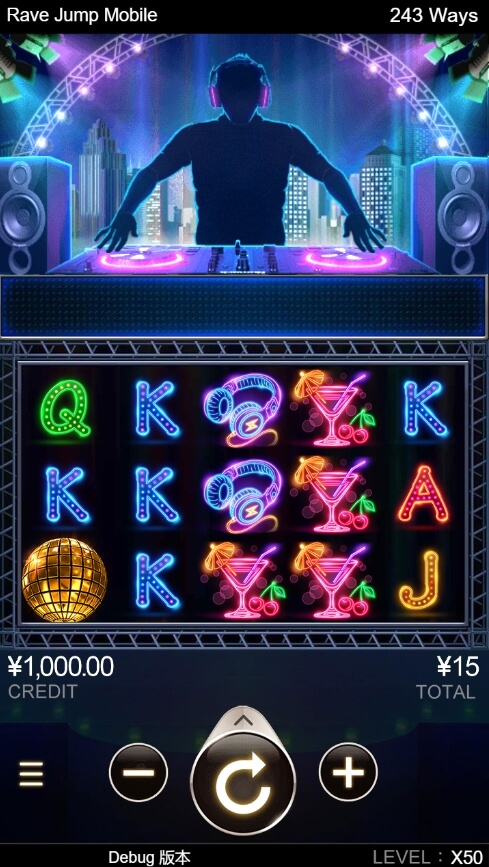 Rave Jump Mobile CQ9 สล็อต PG
