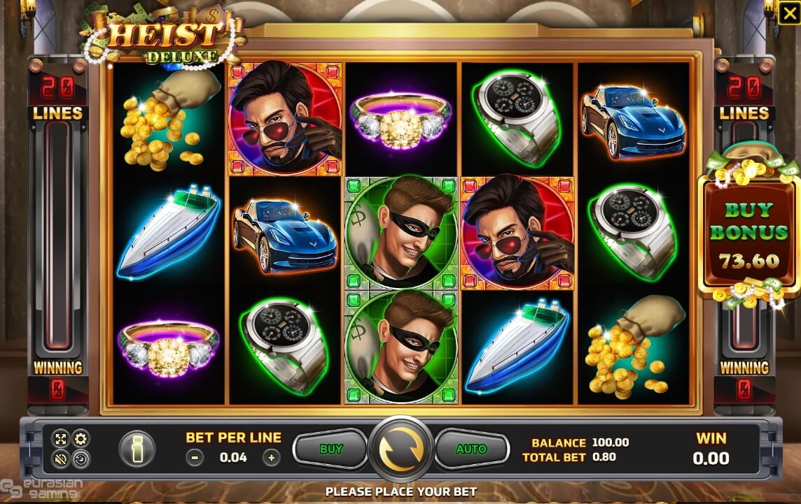 Heist Deluxe Slotxo สล็อต PG