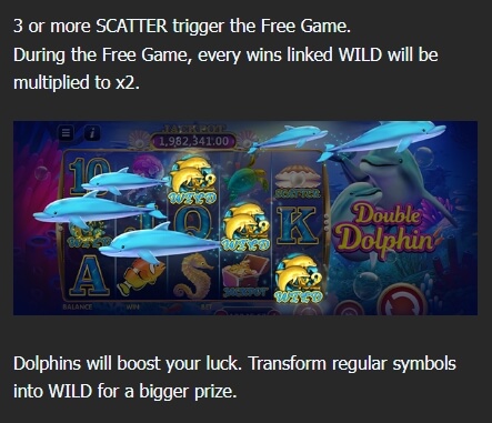 Double Dolphin Jackpot Manna play PG Slot1234
