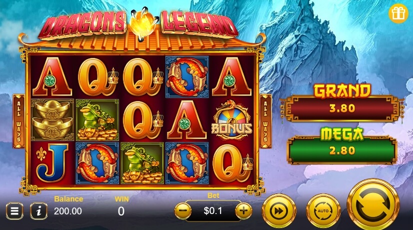Dragons Legend Manna play PG Slot