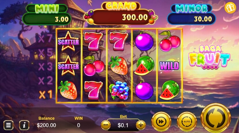 FRUIT SAGA Manna play เกมส์ PG