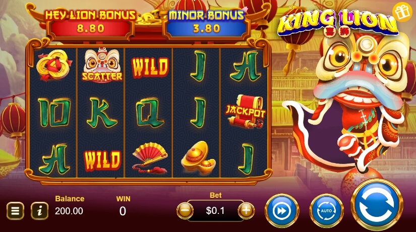 King Lion Manna play สล็อต PG