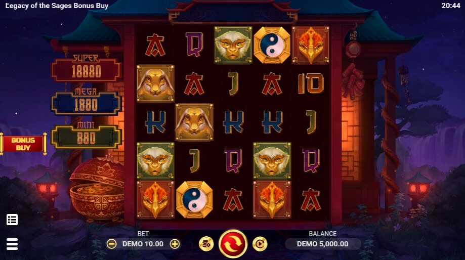 Legacy of the Sages Bonus Buy Evoplay PG Slot Game