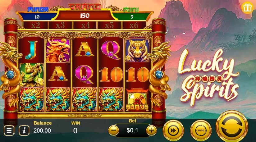 Lucky Spirits Manna play slotpg