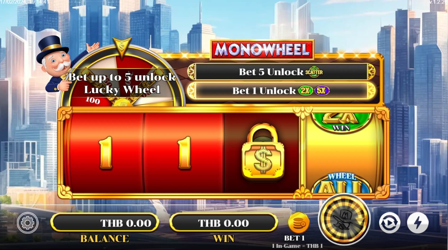 Mono Wheel Spinix สล็อต PG