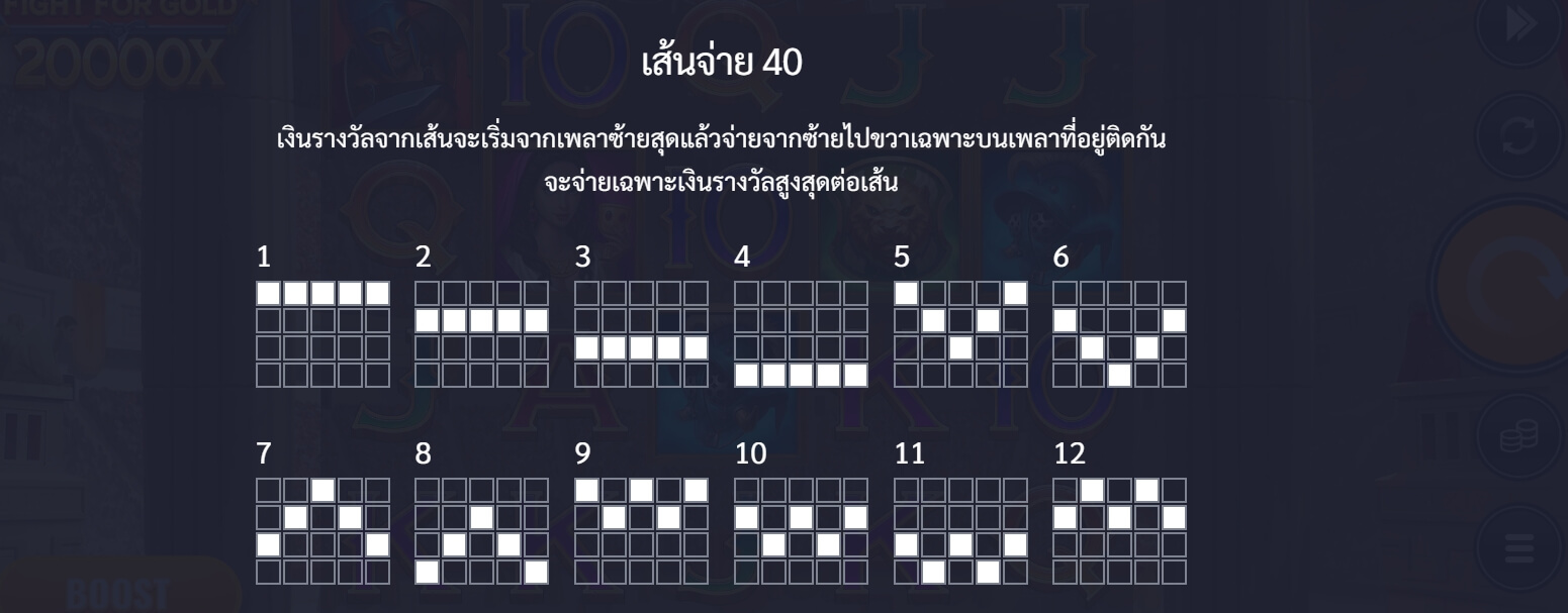 Rome Fight for Gold Microgaming เว็บสล็อต PG