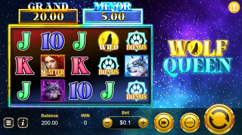 WOLF QUEEN Manna play สล็อต PG
