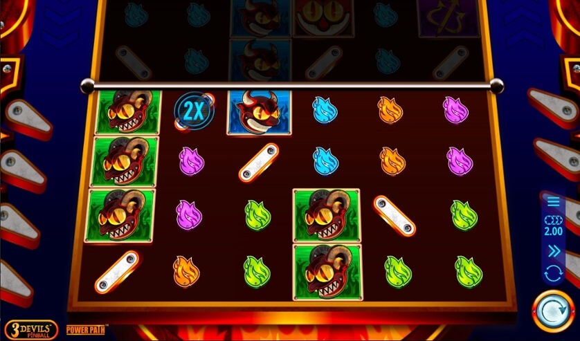 3 Devils Pinball Microgaming สล็อตพีจี