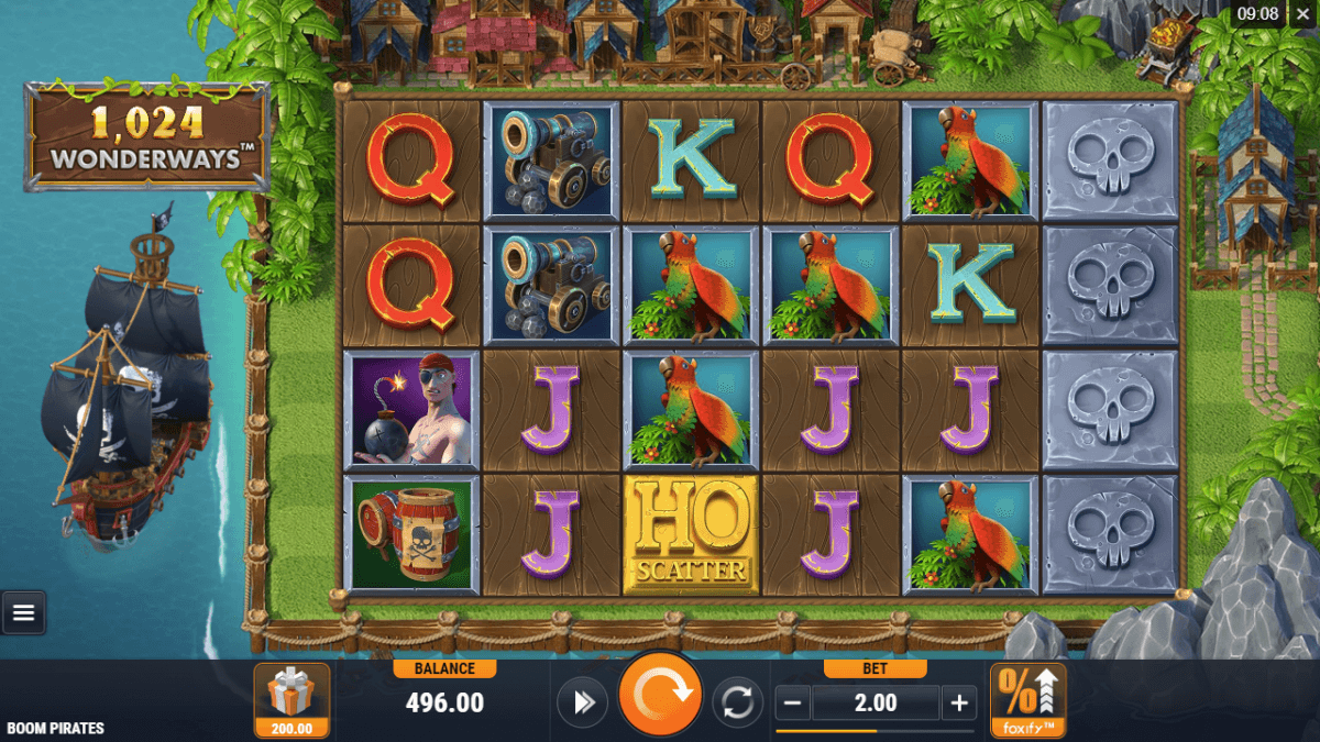 Boom Pirates Microgaming สล็อต PG