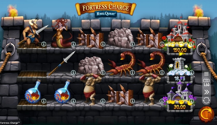 Fortress Charge Microgaming PG Slot168