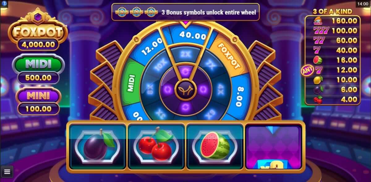 Foxpot Microgaming สล็อต PG