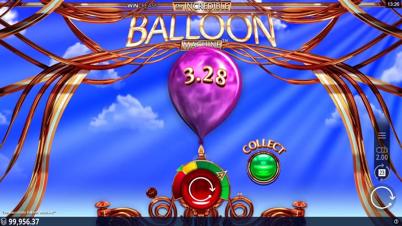 Incredible Balloon Machine Microgaming Slot PG