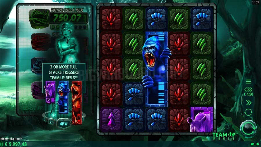 Rhino Rilla Rex Microgaming สล็อต PG