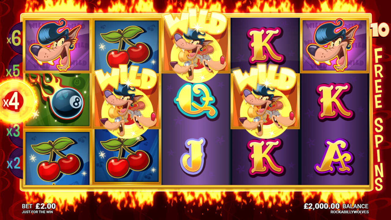 Rockabilly Wolves Microgaming PG Slot168